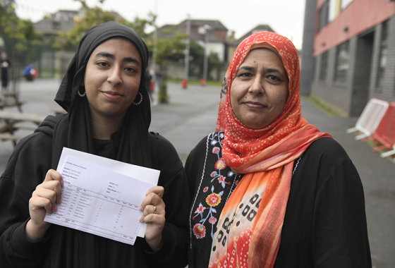 Hampstead School student Zainab Hussain