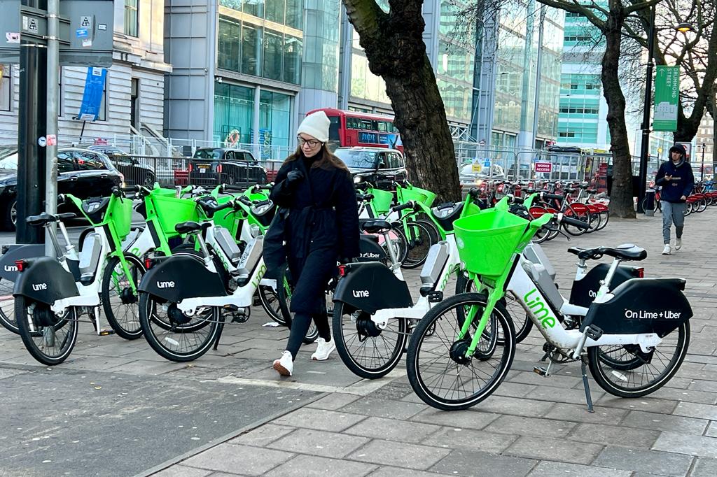 Lime bikes Simon Lamrock