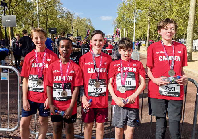 Team Camden Under-13s boys