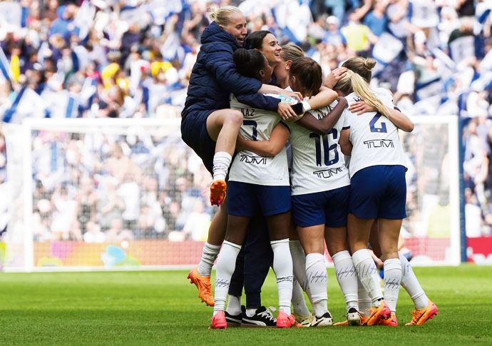 Adobe Women's FA Cup Semi Final - Tottenham Hotspur v Leicester City - Tottenham Hotspur Stadium