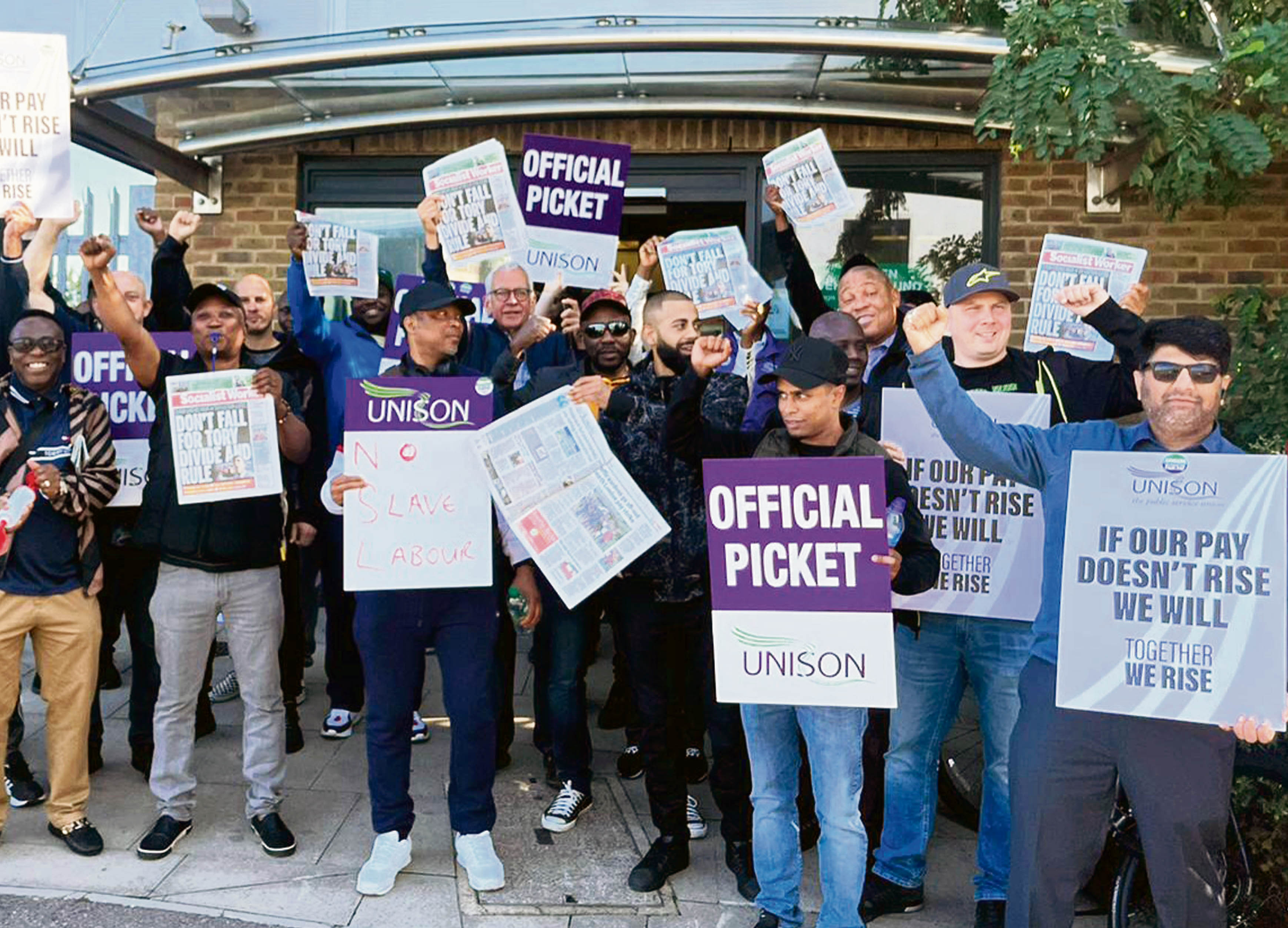 UNISON picket