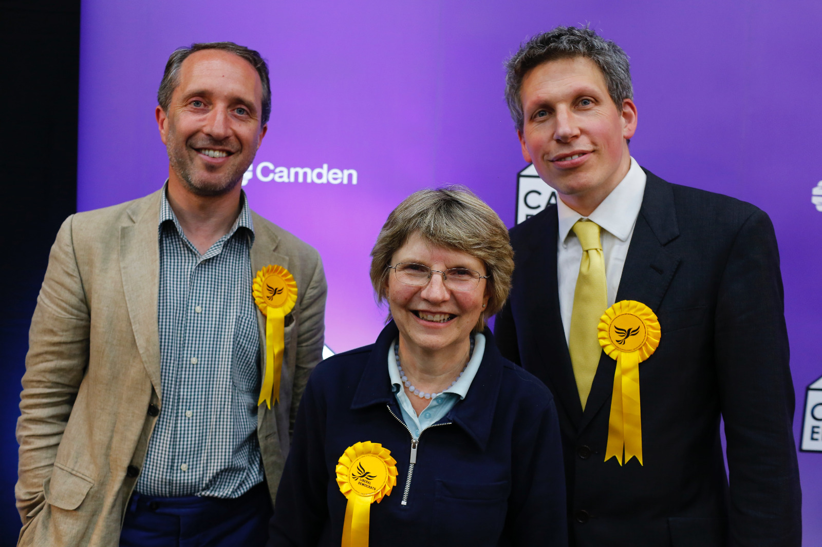 Lib Dem winners Matthew Kirk Judy Dixey Tom Simon hatsApp Image 2022-05-06 at 8.26.00 AM (2)